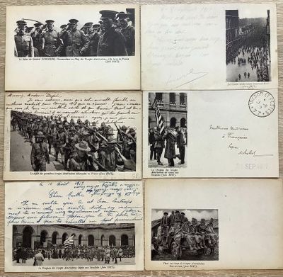 une vieille photo en noir et blanc représentant un groupe de soldats