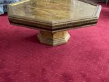 octagonal coffee table in the style of a hexagonal table
