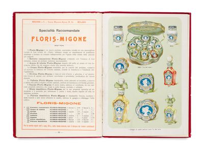 un livre ouvert sur lequel figure une illustration représentant des fleurs et des vases