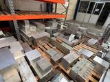 a large amount of metal in the warehouse