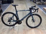 a bike that is sitting on a stand in a store