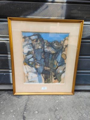 HILAIRE Camille "Paysage" Pastel SBG 35.