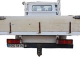 a white truck that is parked on the side of the road