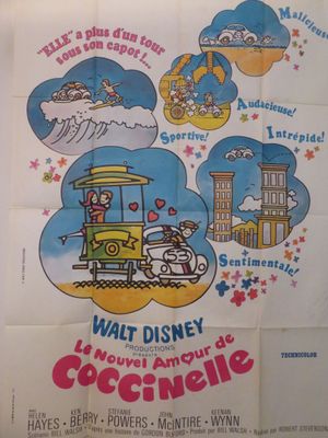 une vieille affiche de cinéma pour « Mickey et ses amis » de Walt