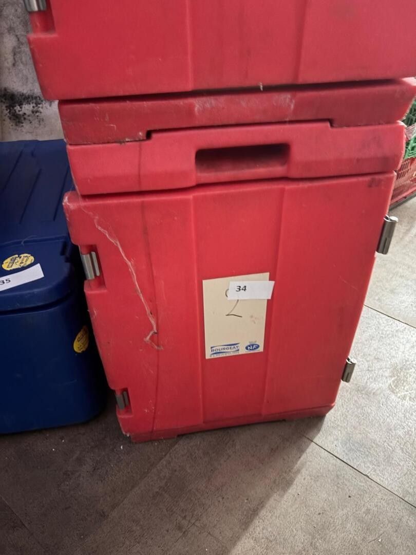 Caisse alimentaire isotherme chaud/froid