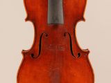 an old violin with a bow on a white background