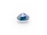 a blue sapphire stone on a white background