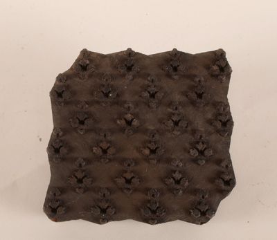 [ MODE ] Un tampon d'impression sur tissu en bois Dim. - Photo 1