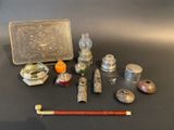 a lot of items that are sitting on a table