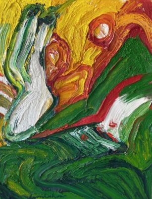 Bengt Lindström (1925-2008) Visage, 1991