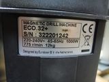 a close up of a machine with a label on it