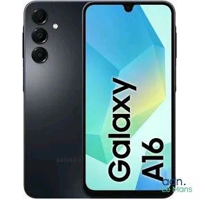 le nouveau smartphone Samsung A9, avec un dos et une face avant noirs