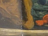 a picture of a painting on the wall of a room