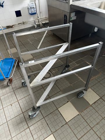 Support inox bac gastro