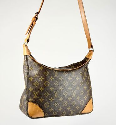 sac à bandoulière en toile et cuir monogramme louis vuitton