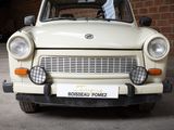 a small car that is parked in a garage