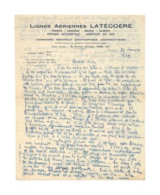 une vieille lettre écrite en français sur un bout de papier