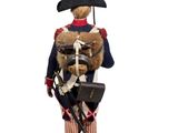statue of a soldier dressed in uniform and holding a gun