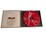 a cd with a picture of a man holding a baseball bat