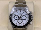 the watch is on display in a box with a white background