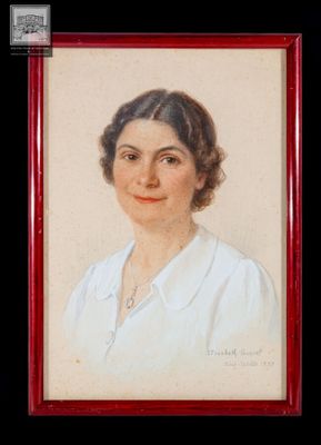 Elisabeth Sonrel, "Portrait de femme", pastel, signé en bas …