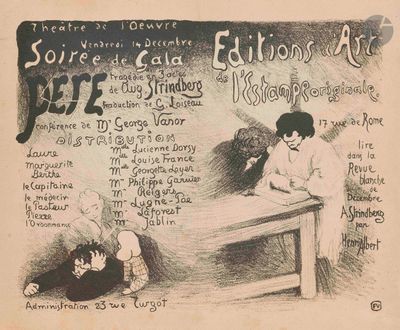 Félix Vallotton (1865-1925) Soirée de Gala / Père tragédie e…