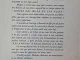 an old black and white photo of a poem in a book