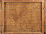 a picture of an old suitcase with a wooden frame