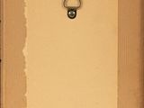 an old picture of a box with a key in it
