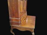 an image of a wooden desk with a drawer on top of it