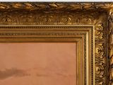 an image of a picture of a painting on a wall