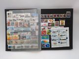 a picture of a book with stamps and stamps on it