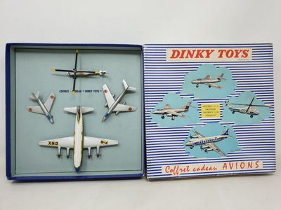 an image of a box with a bunch of toy airplanes in it