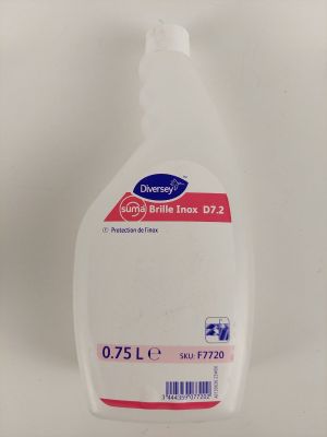 un gros plan d'un flacon de gel hydroalcoolique posé sur une surface blanche