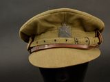 an image of a military hat on a mannequin head