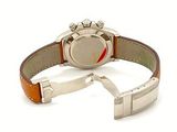 an image of a watch on a white background with a brown strap