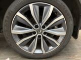 a close up view of a tire on a car