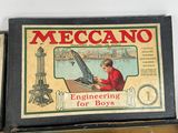two boxes of mechanical engineering for boys sitting on a table