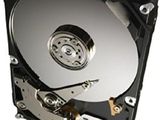 a close up of a hard drive on a white background