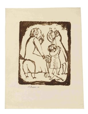 MIKHAIL CHEMIAKIN (B. 1943) Sans titre (de la série Gallant …