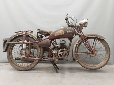 MONET GOYON Motocyclette type 10 D ou S6V / 1954 /125cc / so…