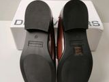 brand new men ' s clarks black leather dress shoes size 9 5