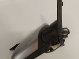 a close up of a car ' s side mirror on the side of the car
