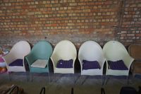 LORO-YO by STARCK - ALEPH - 5 chaises design en plastique