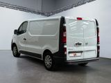 a white van that is parked in a garage