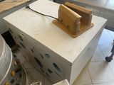 a machine that is sitting on a counter in a kitchen