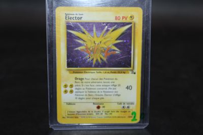 Carte Pokémon Electhor 15/62 série fossile