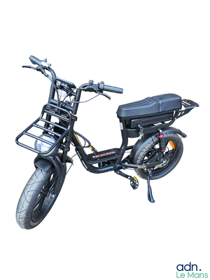 an image of a scooter with a basket on the back