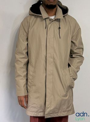 Parka longue avec capuche amovible - ADRESS - Taille XL - Ne…