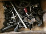 a box full of tools that are sitting on a table